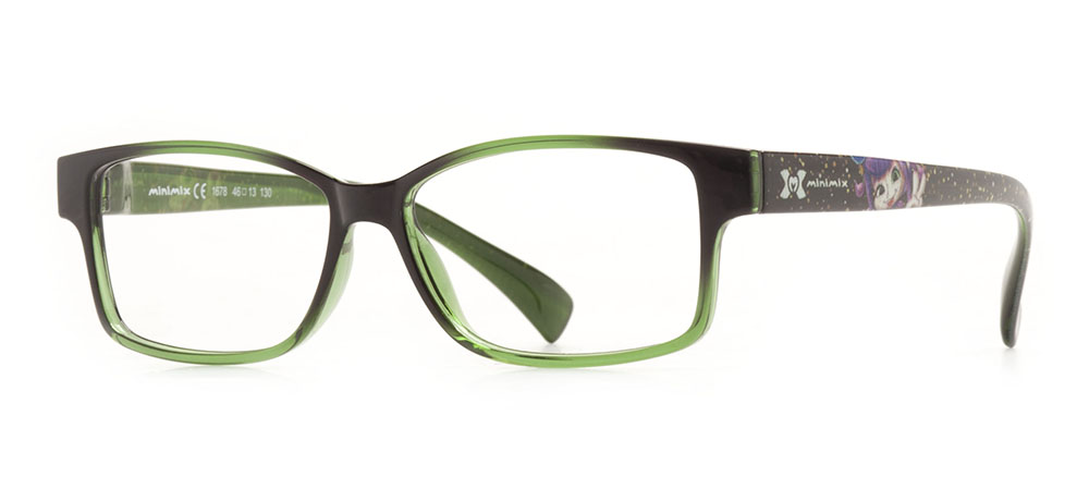 MİNİMİX Eyeglasses Kid Man,Woman,Unisex Rectangular Full-Rimmed Grilamid (TR90) Unfiltered MNMX 1678-C.07